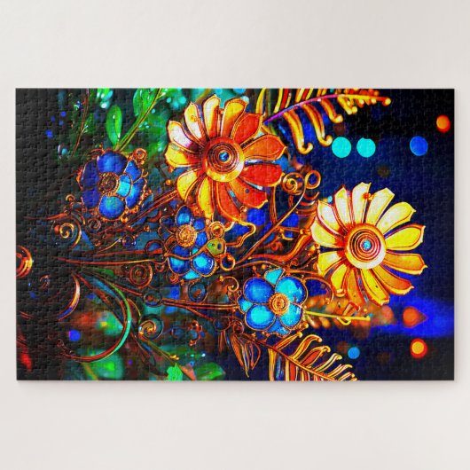 Puzzle Art floral (Horizontal)