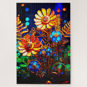 Puzzle Art floral