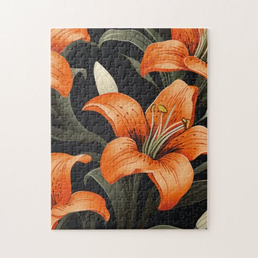 PUZZLE ART FLORAL #1 (Vertical)