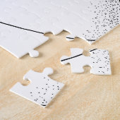 Puzzle Art floral spatial astronaute (Côté)