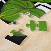 Puzzle Art floral tropical gras (Côté)