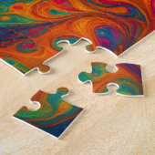 Puzzle Art fluide et vif (Côté)