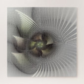Puzzle Art fractal Abstrait moderne en 3D (Horizontal)