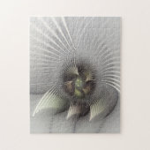 Puzzle Art fractal Abstrait moderne en 3D (Vertical)