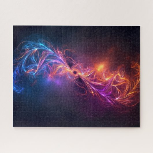 Puzzle art fractal géométrique (Horizontal)