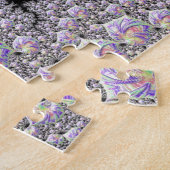 Puzzle Art fractal psychédélique funky tripant groovy (Côté)