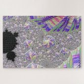 Puzzle Art fractal psychédélique funky tripant groovy (Horizontal)