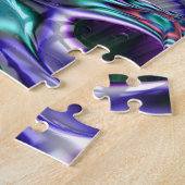 Puzzle Art fractal psychédélique funky trippy (Côté)
