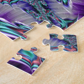 Puzzle Art fractal psychédélique funky trippy (Côté)