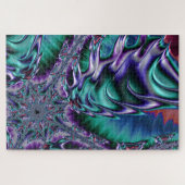 Puzzle Art fractal psychédélique funky trippy (Horizontal)