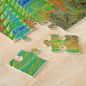 Puzzle Art fractal spirale psychédélique tripant (Côté)