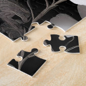 Puzzle Art géométrique Golden Honeybee (Côté)