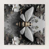 Puzzle Art géométrique Golden Honeybee (Horizontal)