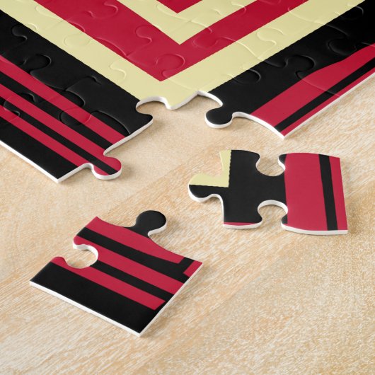 Puzzle Art géométrique moderne Abstrait (Côté)