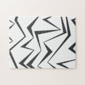 Puzzle Art graphique abstrait moderne, dynamique, simple  (Horizontal)