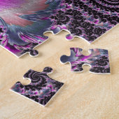 Puzzle Art groovy tripant funky psychédélique spirale fra (Côté)