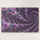 Puzzle Art groovy tripant funky psychédélique spirale fra (Horizontal)