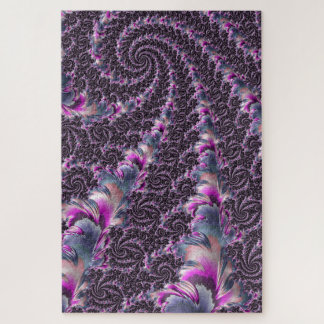 Puzzle Art groovy tripant funky psychédélique spirale fra