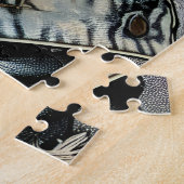 Puzzle Art Grunge | Femme Abstraite Fracturée (Côté)