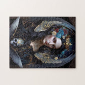 Puzzle Art Imaginaire de la Reine-Ange foncé (Horizontal)