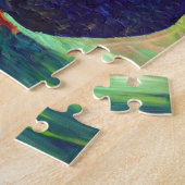 Puzzle Art impressionniste de poulet (Côté)