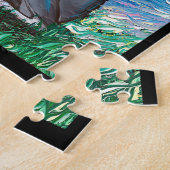 Puzzle Art italien Greyhound Starry Night Whippet Chien (Côté)