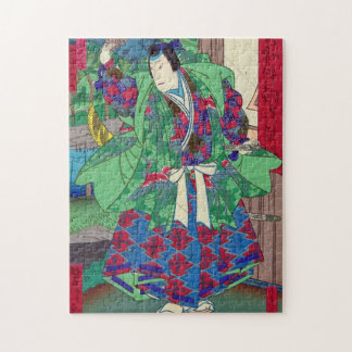 Puzzle Art japonais - samouraï en exposition de Kabuki