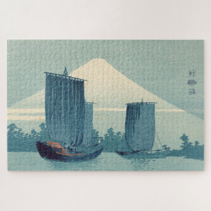 Puzzle Art japonais vintage Ukiyo-e le monde flottant