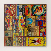 PUZZLE ART JEU ET BOÎTE DE JOUETS ANTIQUES (Horizontal)