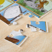 Puzzle Art Judaica 12 tribus d'Israël (Côté)
