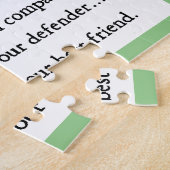 Puzzle Art Kelpie australien (Côté)