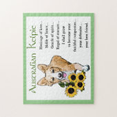 Puzzle Art Kelpie australien (Vertical)