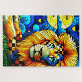 Puzzle Art Lion (Horizontal)
