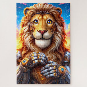 Puzzle Art Lion