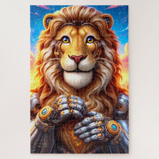 Puzzle Art Lion (Vertical)