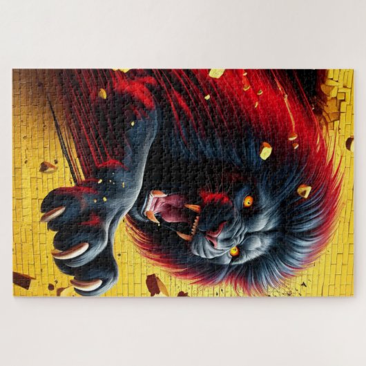 Puzzle Art Lion (Horizontal)