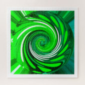 Puzzle Art mixte vert (Horizontal)