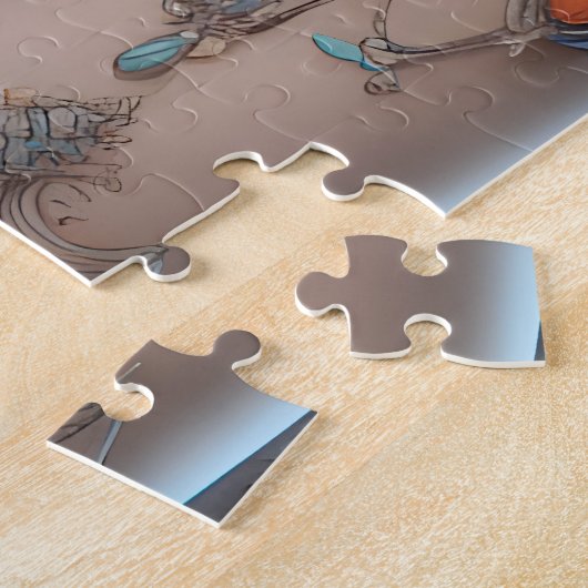 Puzzle Art moderne abstrait (Côté)