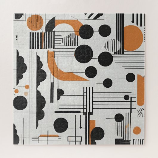 Puzzle Art moderne Abstrait (Horizontal)