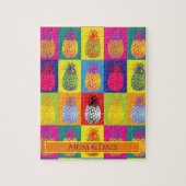 Puzzle Art moderne audacieux Pineappy Pop Art Motif (Vertical)
