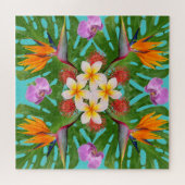 Puzzle art moderne de la courtepointe hawaïenne (Horizontal)