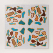 Puzzle Art Motif de ton de la Terre Abstraite du Sud-Oues (Vertical)