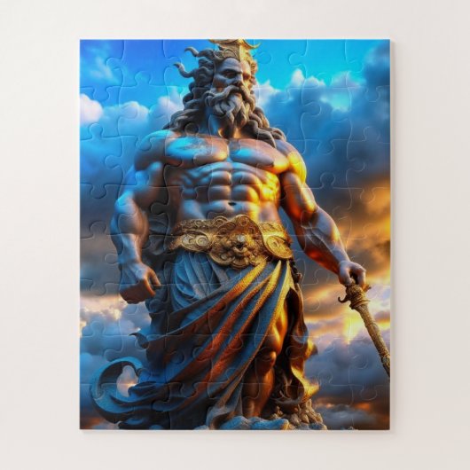 Puzzle Art mythique épique du guerrier (Vertical)