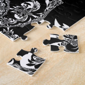 Puzzle Art noir et blanc africain (Côté)