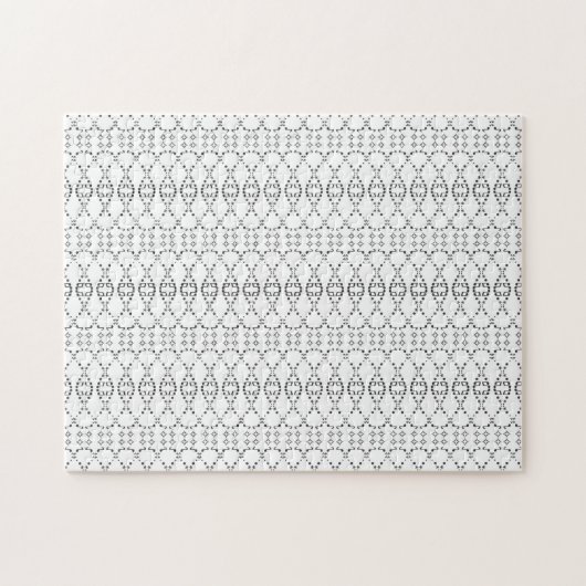 Puzzle Art nordique des textes ASCII de Knit de musique (Horizontal)