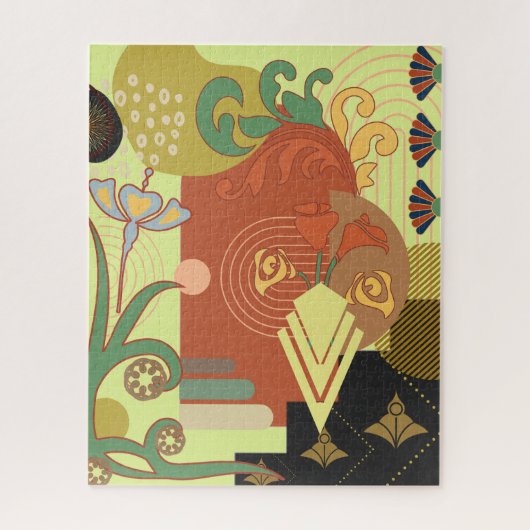 Puzzle Art nouveau Abstrait (Vertical)