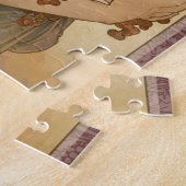 Puzzle Art Nouveau Femme Mucha Belle (Côté)