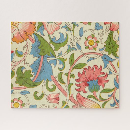 Puzzle Art nouveau lodden pattern - William Morris (Horizontal)