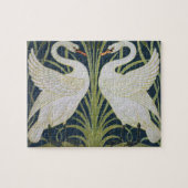 Puzzle Art Nouveau Swan Deux Swans (Horizontal)