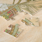 Puzzle Art Nouveau vintage Alphonse Mucha Art Peinture (Côté)